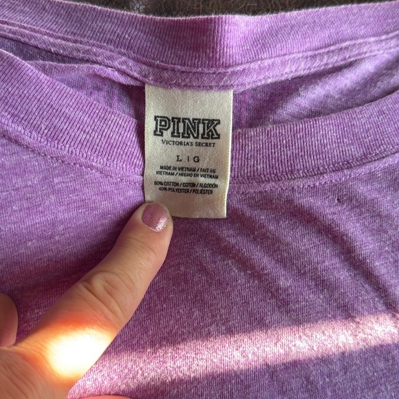 Vs pink long sleeve T-shirt - Picture 3 of 6